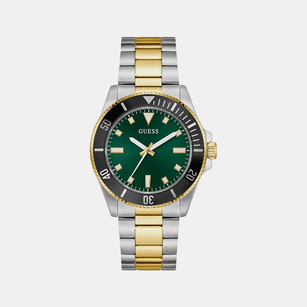 Gs Cliff Men Quartz Green Dial Analog Stainless Steel GW0968G4