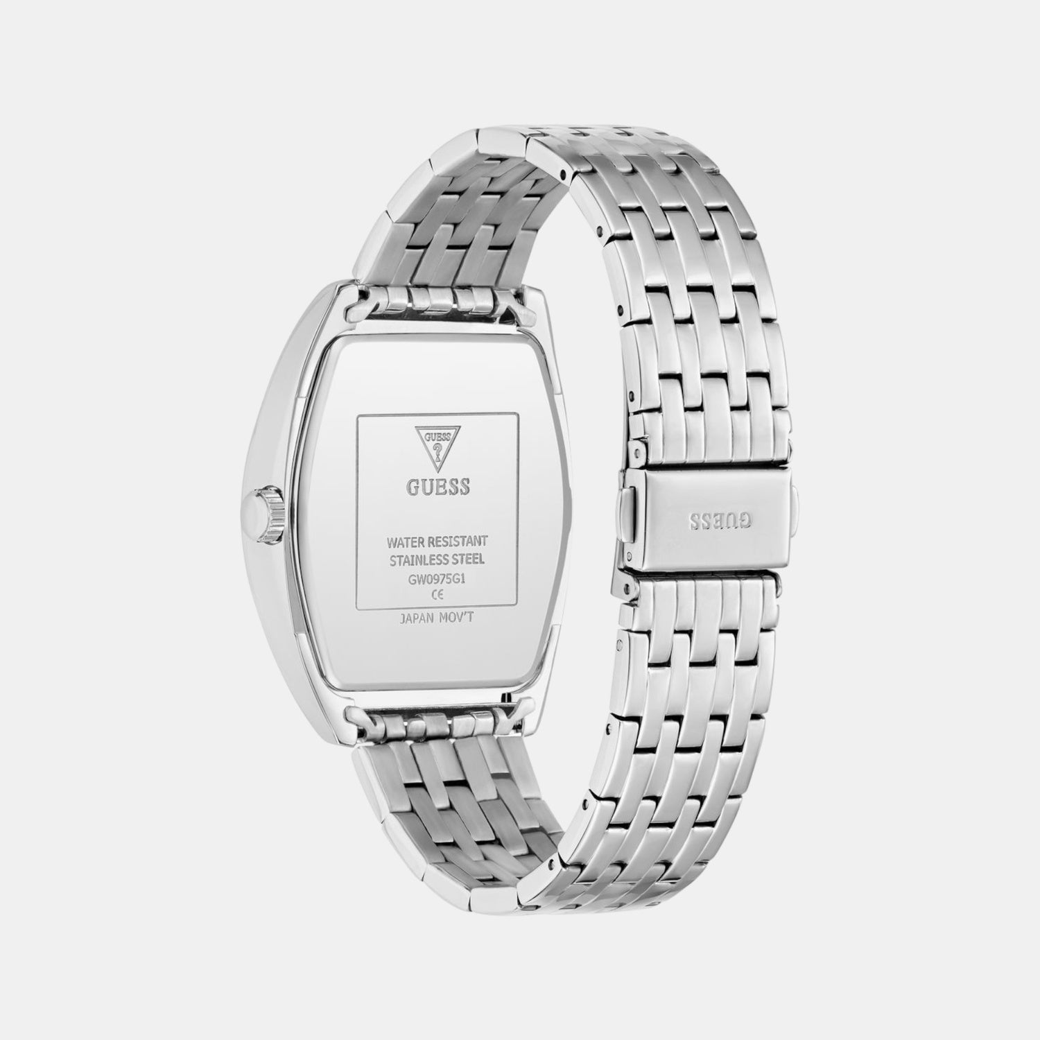 Dress Men Quartz Blue Dial Multi-Function Recycled Steel Watch GW0975G1