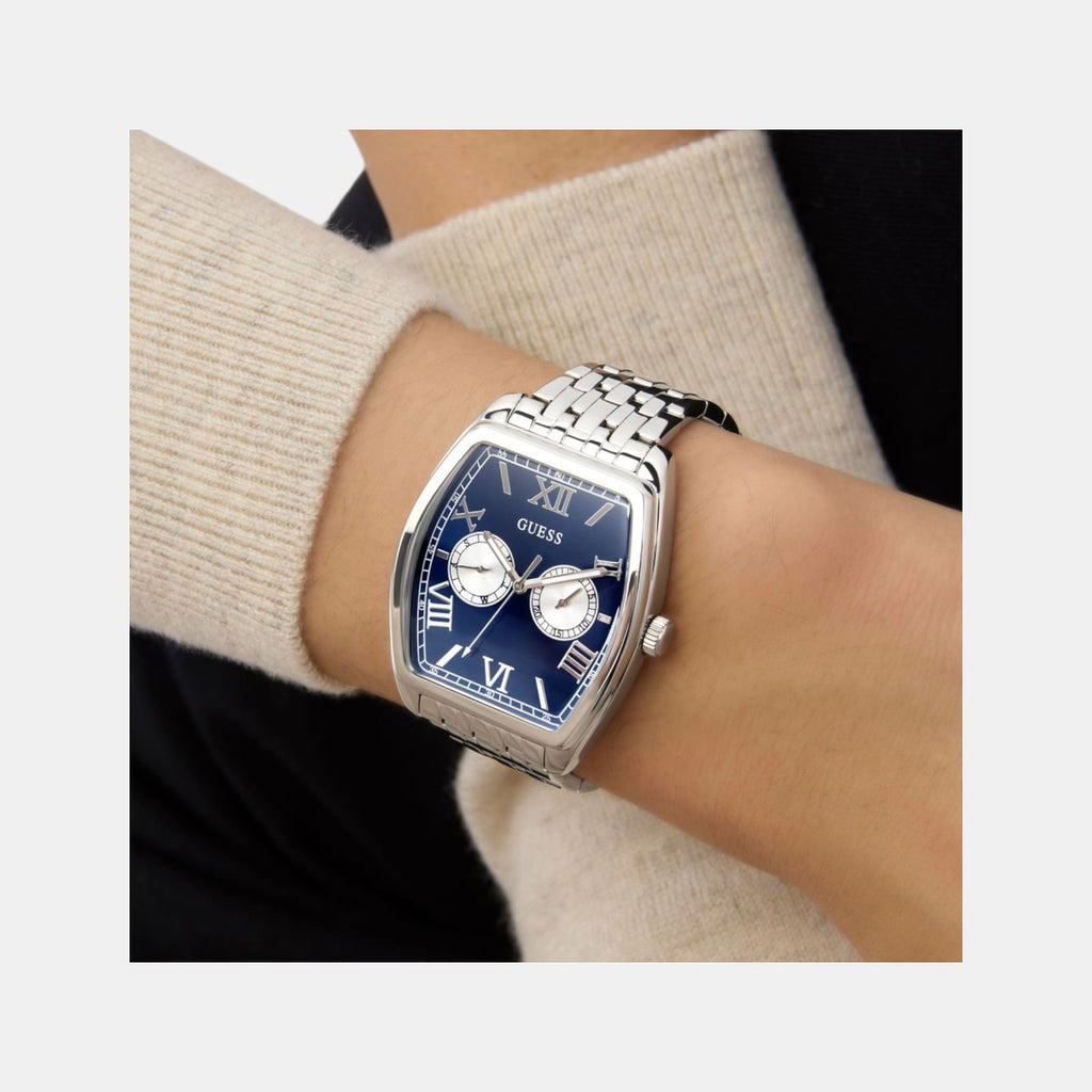 Gd Gabriel Men Quartz Blue Dial Analog Stainless Steel GW0975G1
