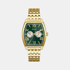 Gd Gabriel Men Quartz Green Dial Analog Stainless Steel GW0975G2