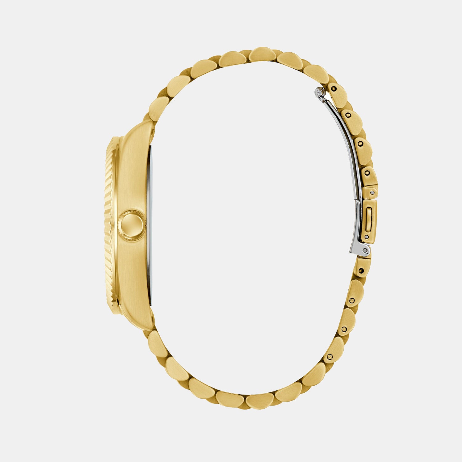 Jaden Men Quartz Champagne Dial Analog Stainless Steel Watch GW0977G2