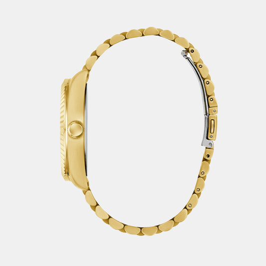 Jaden Men Quartz Champagne Dial Analog Stainless Steel Watch GW0977G2