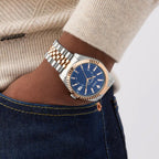 Guess Dress Men Quartz Blue Dial Analog Stainless Steel Watch GW0977G5
