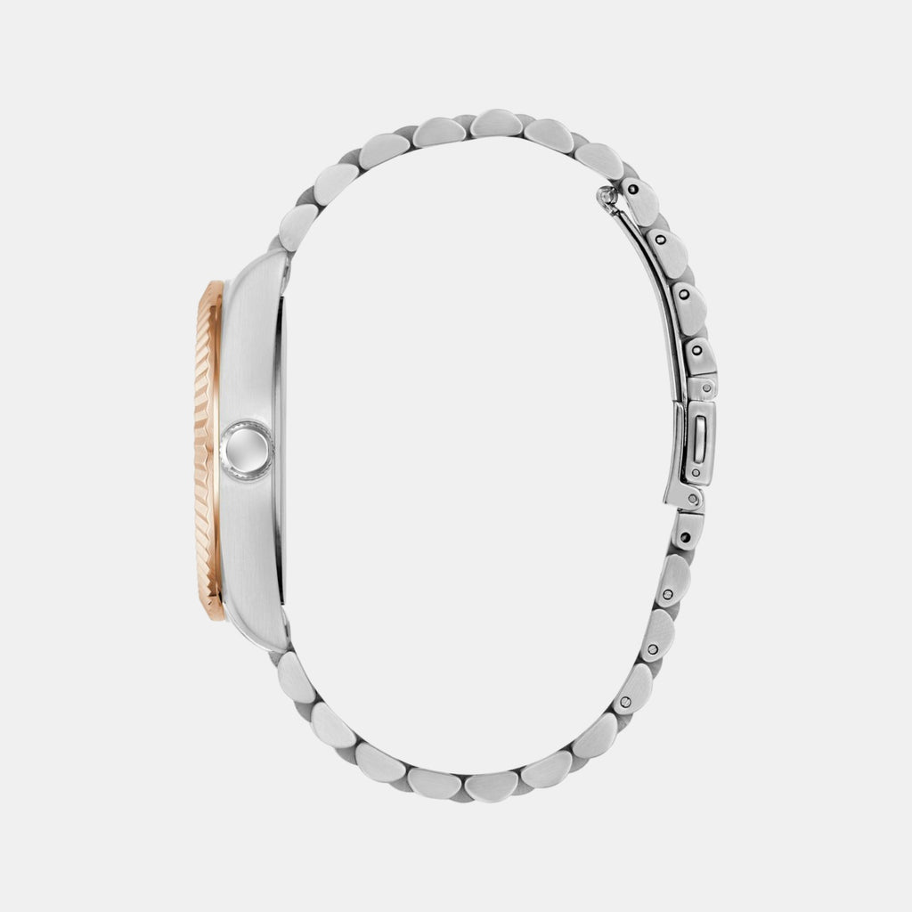 Dress Men Quartz Blue Dial Analog Recycled Steel Watch GW0977G5