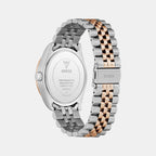 Dress Men Quartz Blue Dial Analog Recycled Steel Watch GW0977G5