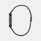 Dress Men Quartz Black Dial Analog Recycled Steel Watch GW0978G4