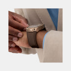 Dress Men Automatic Silver Dial Analog Silicone Watch GW0980G3