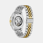 Guess Dress Men Automatic Green Dial Analog Stainless Steel Watch GW0984G4