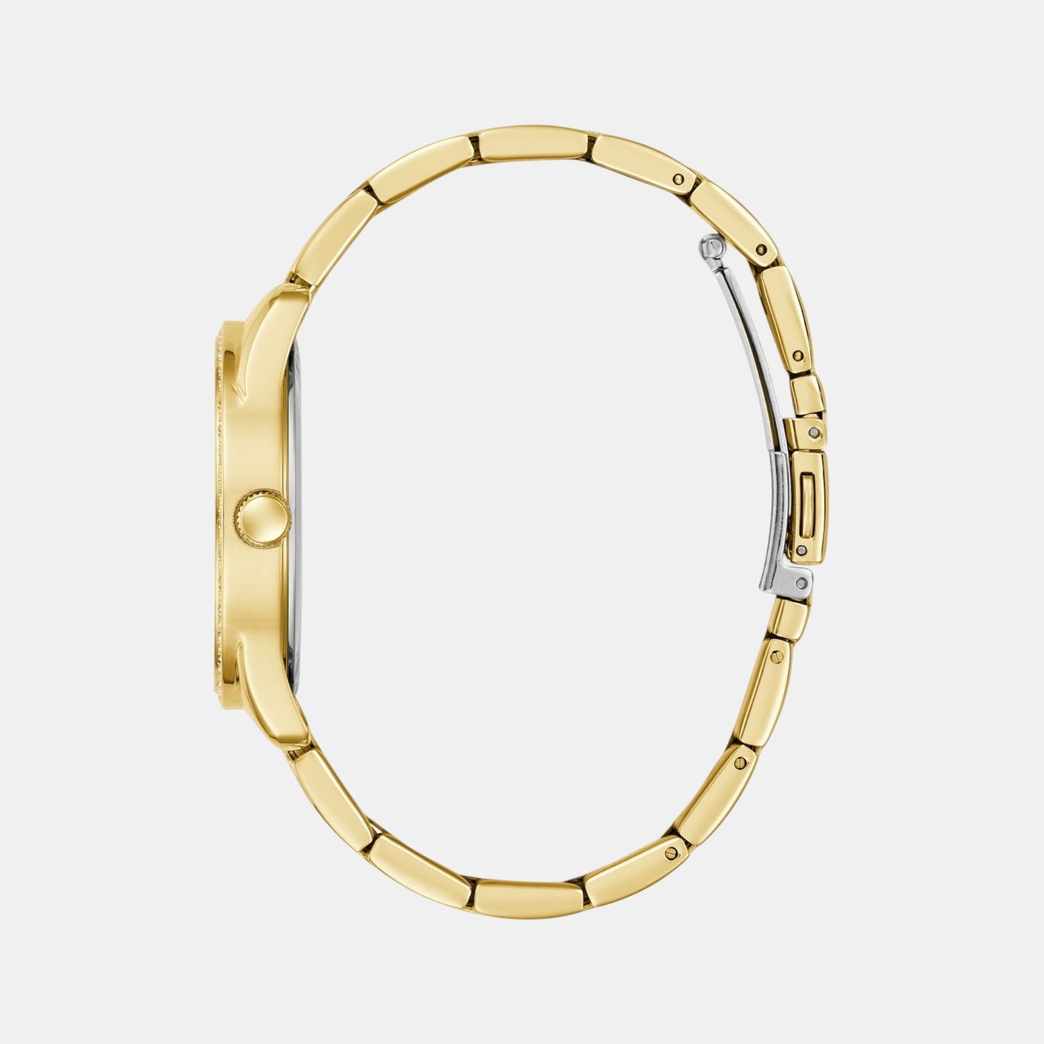 Roxy Women Quartz Champagne Dial Analog Stainless Steel Watch GW0987L2