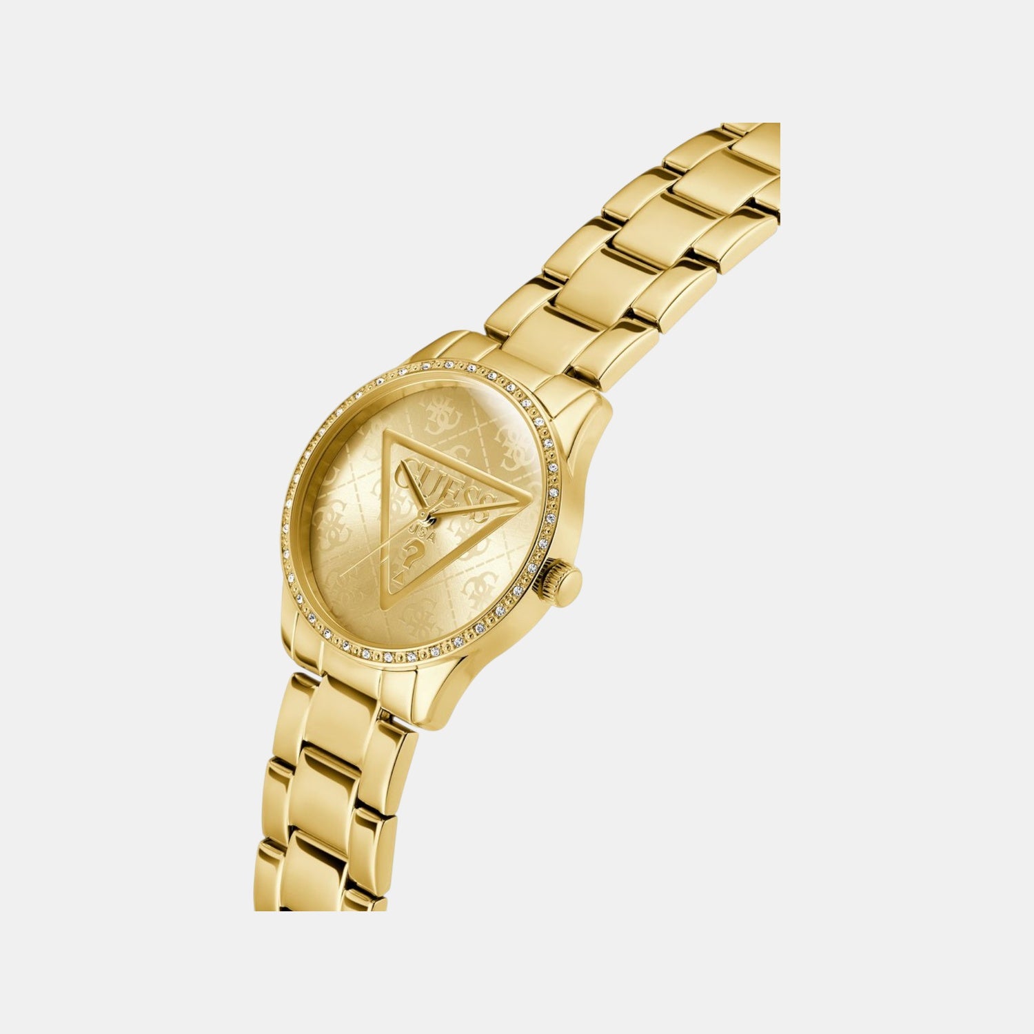 Roxy Women Quartz Champagne Dial Analog Stainless Steel Watch GW0987L2