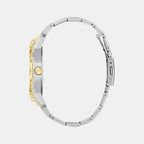 Trend Men Quartz Black Dial Multi-Function Stainless Steel Watch GW0990G4