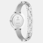 Women Quartz White Dial Analog Stainless Steel Watch GW0991L1