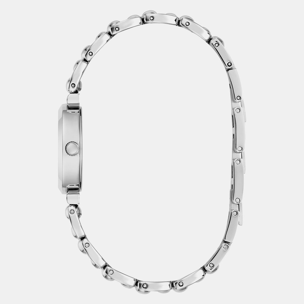 Women Quartz White Dial Analog Stainless Steel Watch GW0994L1