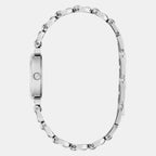 Women Quartz White Dial Analog Stainless Steel Watch GW0994L1
