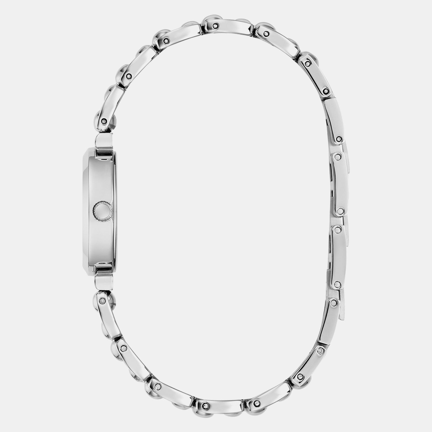 Women Quartz White Dial Analog Stainless Steel Watch GW0994L1