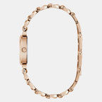 Women Quartz Rose Gold Dial Analog Stainless Steel Watch GW0994L4