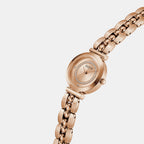 Women Quartz Rose Gold Dial Analog Stainless Steel Watch GW0994L4