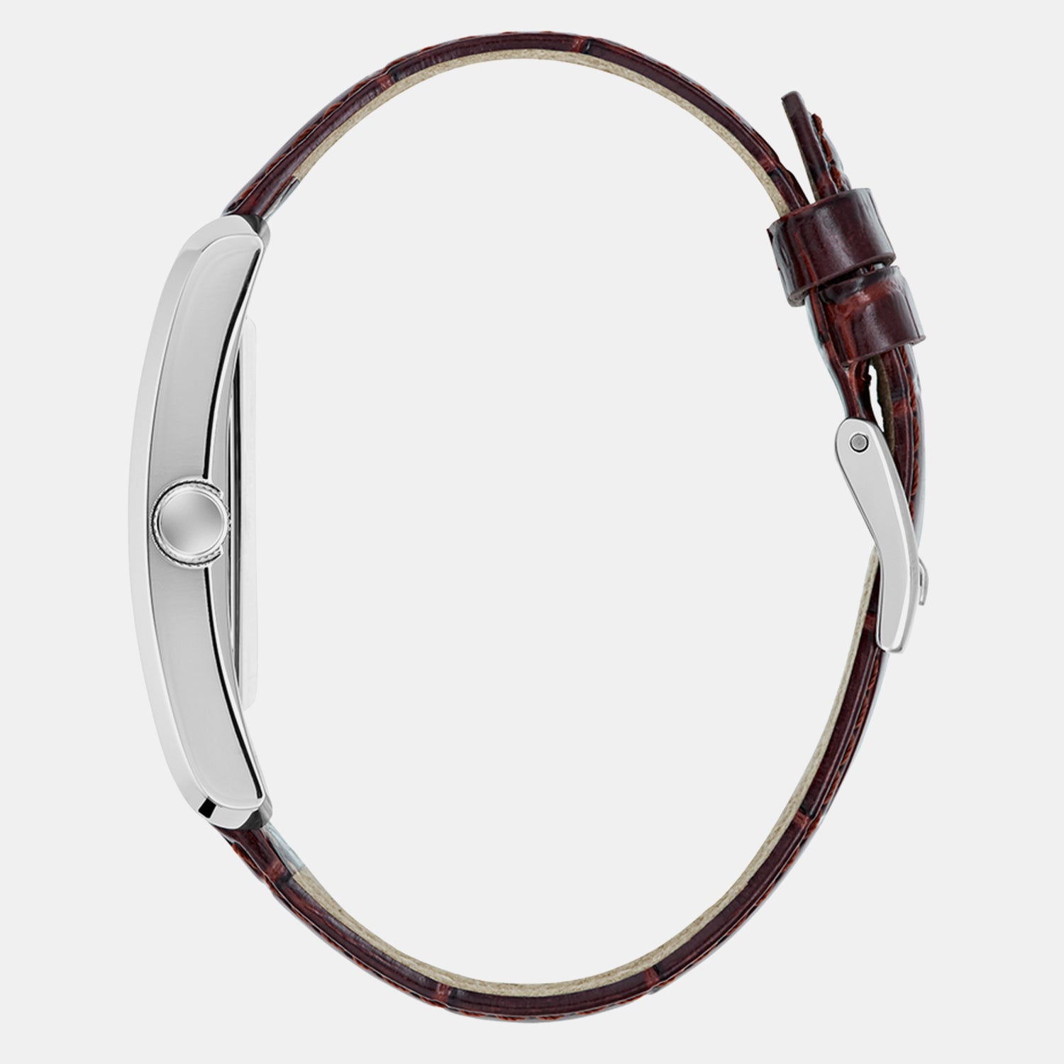 Men Quartz Blue Dial Analog Leather Watch GW1003G2