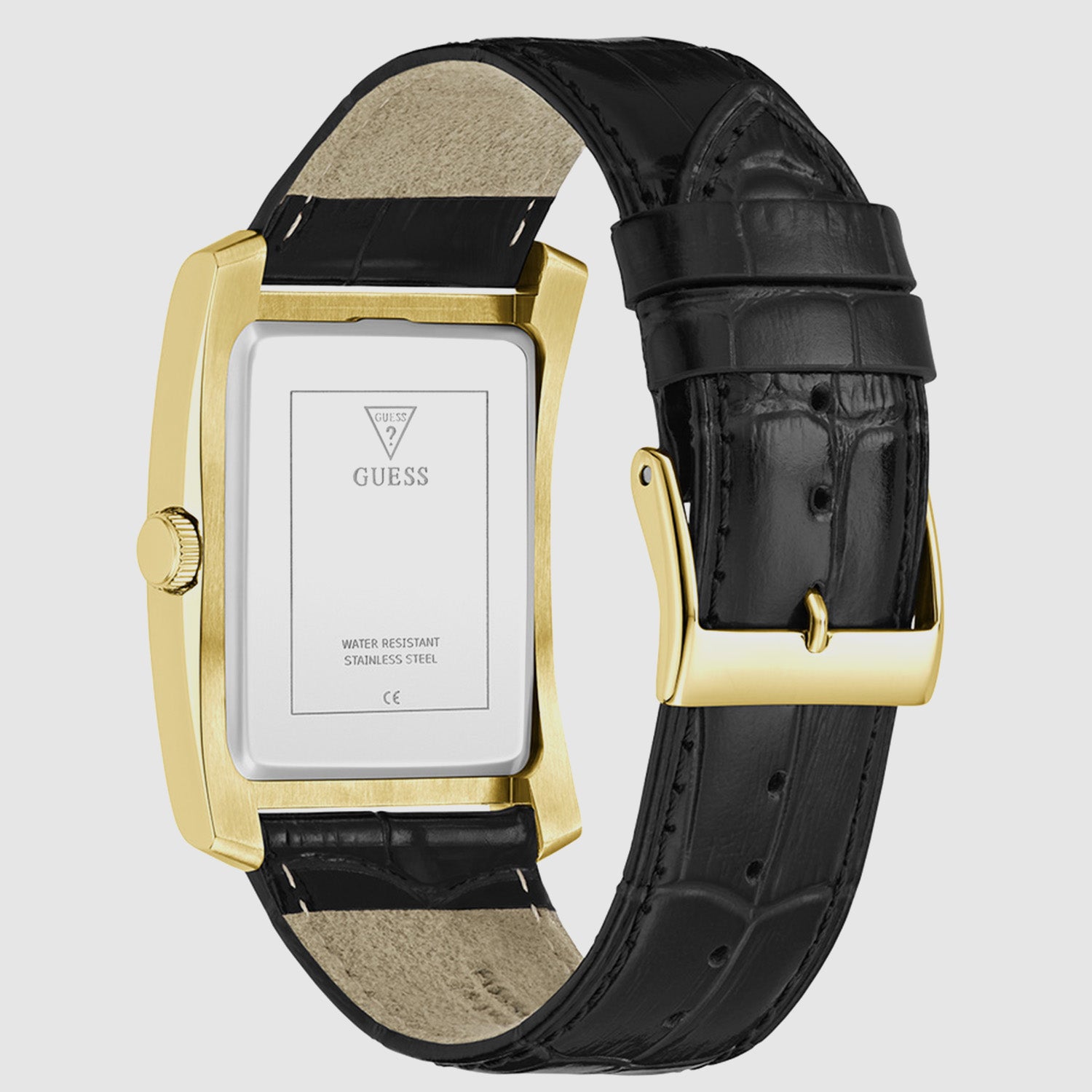 Men Quartz Green Dial Analog Leather Watch GW1003G3