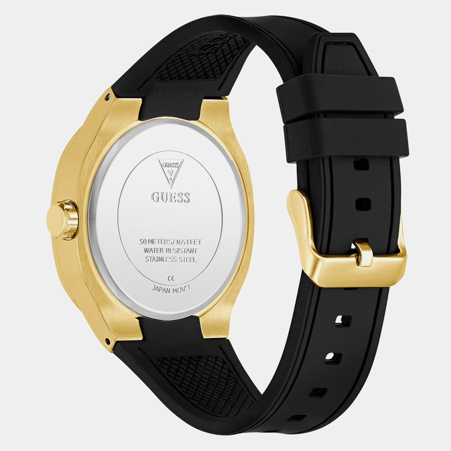 Men Quartz Green Dial Analog Silicone Watch GW1005G2