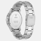 Men Quartz Blue Dial Multi-function Stainless Steel Watch GW1006G1