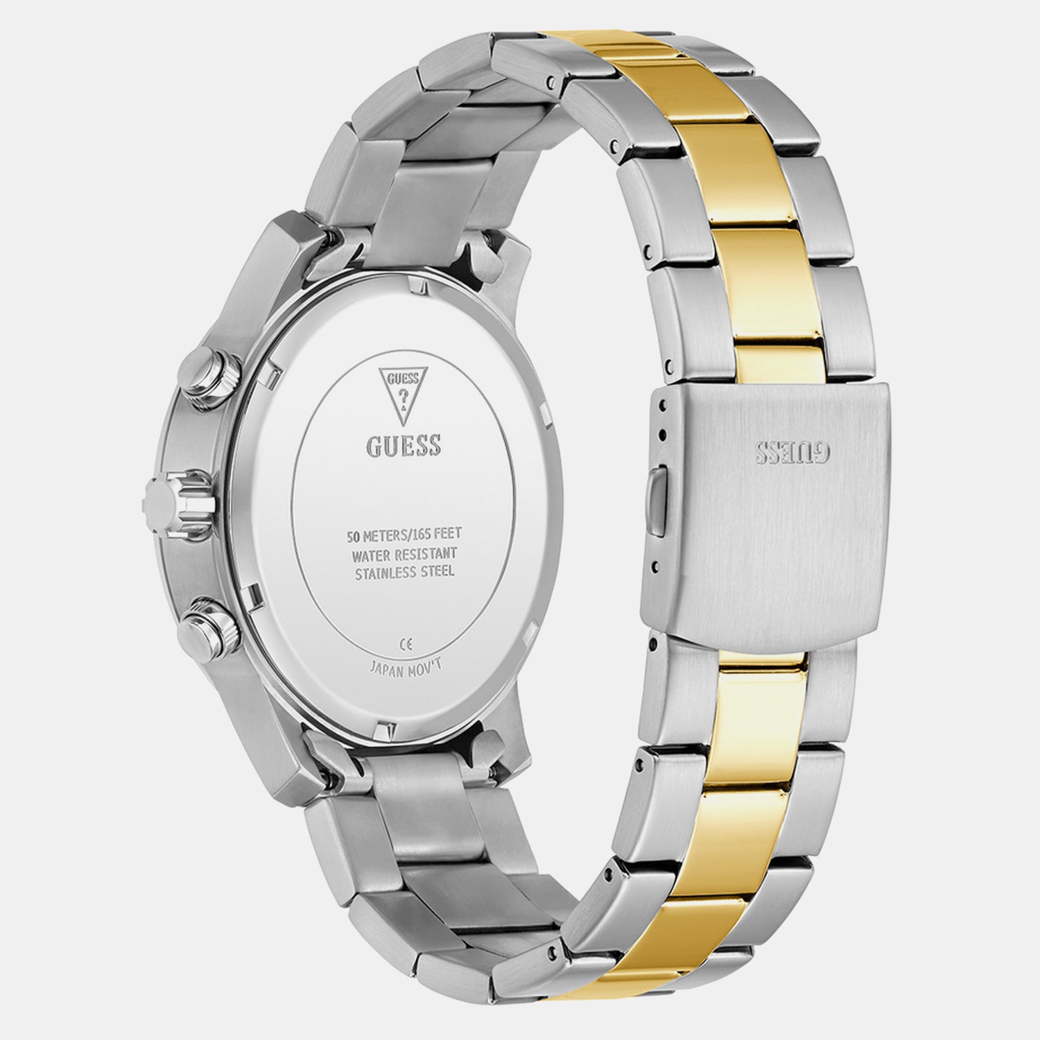 Men Quartz Green Dial Multi-function Stainless Steel Watch GW1006G4
