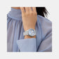Swarovski ReCreated Limited Edition Trend Women Quartz Ice Blue Dial Multi-Function Stainless Steel Watch GW1009L1