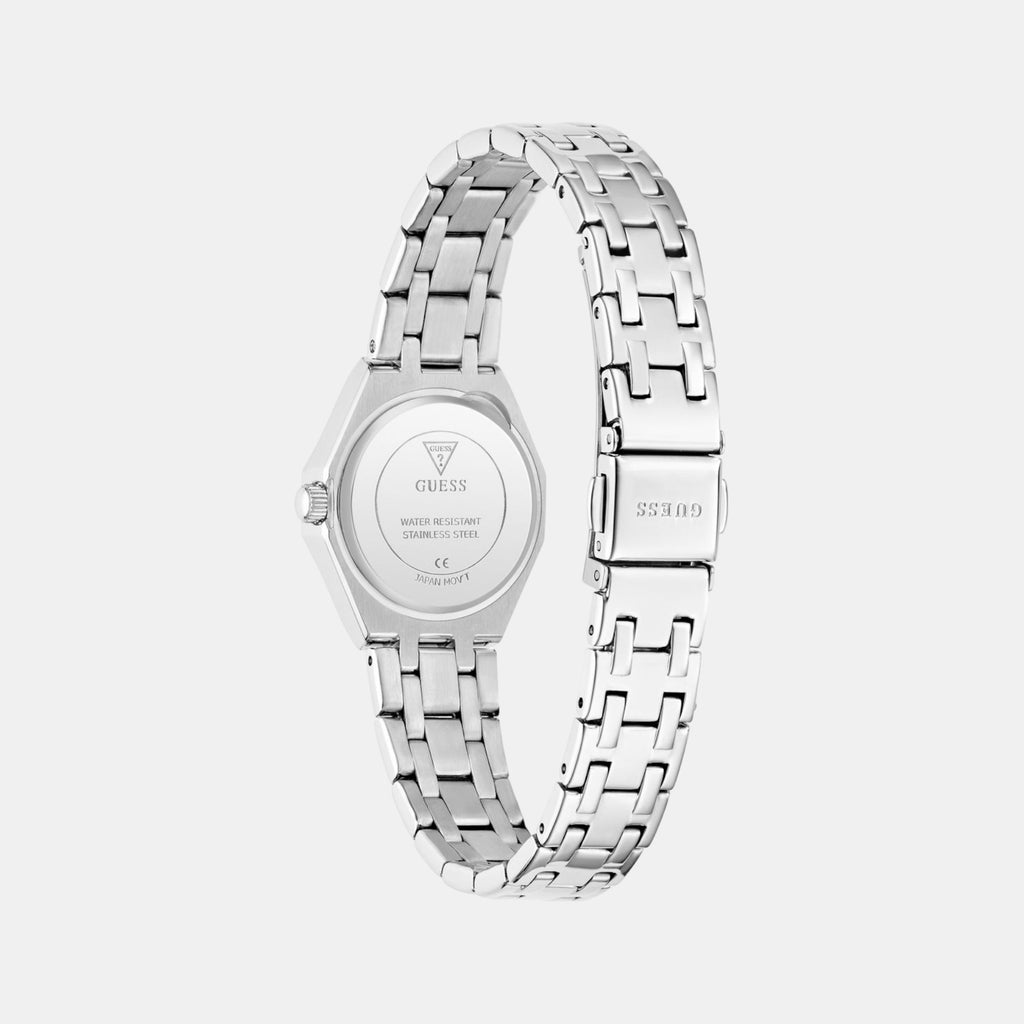 Swarovski ReCreated Limited Edition Bejeweled Women Quartz Ice Blue Dial Analog Stainless Steel Watch GW1010L1