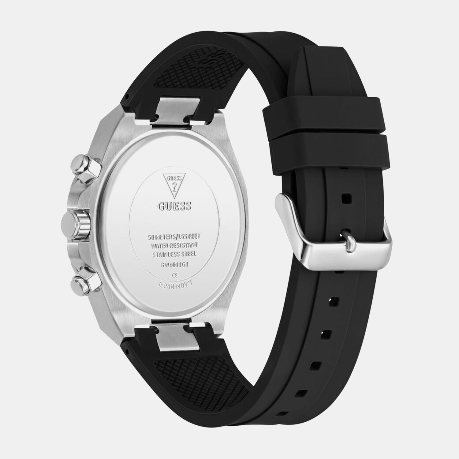 Men Quartz Green Dial Multi-function Silicone Watch GW1011G1