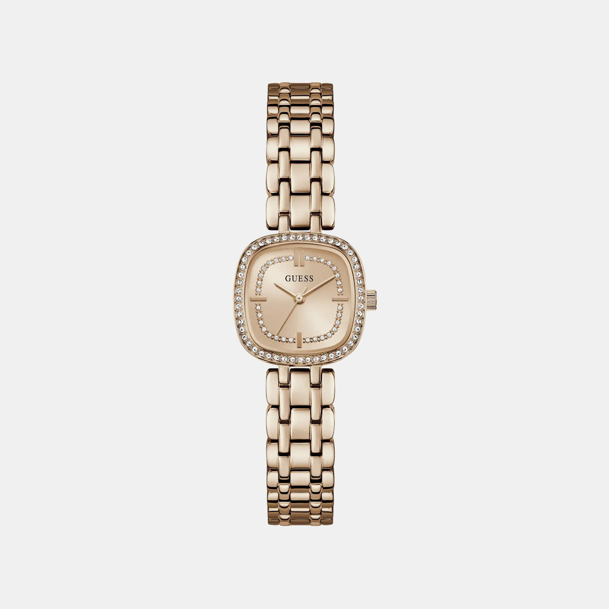 Gb Hazel Women Quartz Rose Gold Dial Analog Stainless Steel Watch Gw1018L4