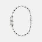 Women Quartz White Dial Analog Stainless Steel Watch GW1018L5