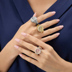 Women Quartz Gold Dial Analog Stainless Steel Watch GW1022L2