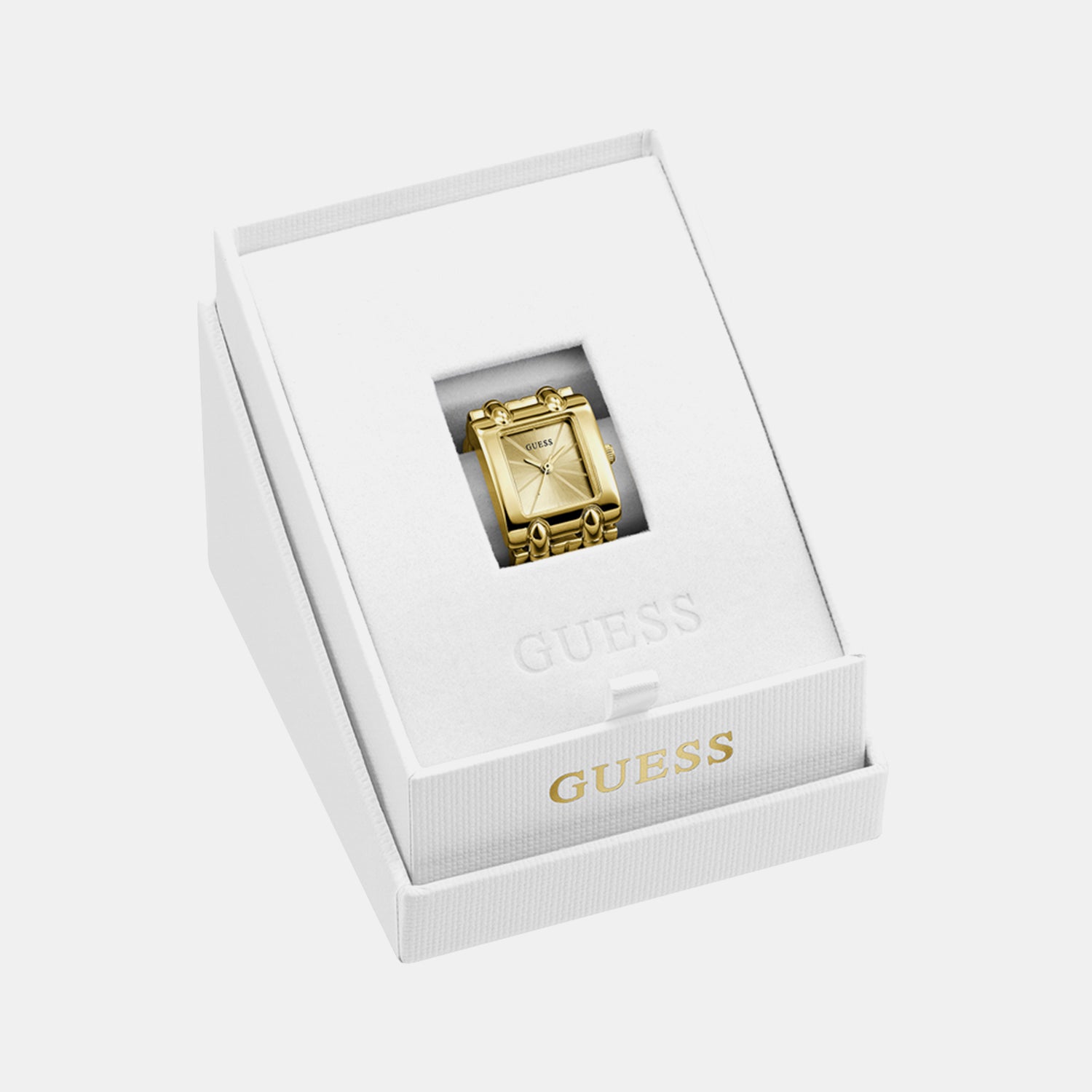 Women Quartz Gold Dial Analog Stainless Steel Watch GW1025L2