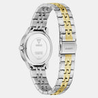 Women Quartz Green Dial Analog Stainless Steel Watch GW1027L3