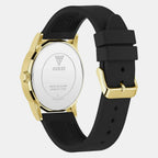 Men Quartz Green Dial Analog Silicone Watch GW1056G2