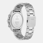 Men Quartz Blue Dial Chronograph Stainless Steel Watch GW1058G1