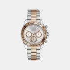 Men Quartz Silver Dial Chronograph Stainless Steel Watch GW1058G6