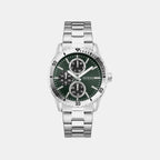Men Quartz Green Dial Chronograph Stainless Steel Watch GW1061G1