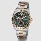 Men Quartz Green Dial Chronograph Stainless Steel Watch GW1061G6