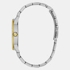 Men Quartz Champagne Dial Analog Stainless Steel Watch GW1062G4