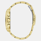 Men Quartz Gold Dial Chronograph Stainless Steel Watch GW1068G2