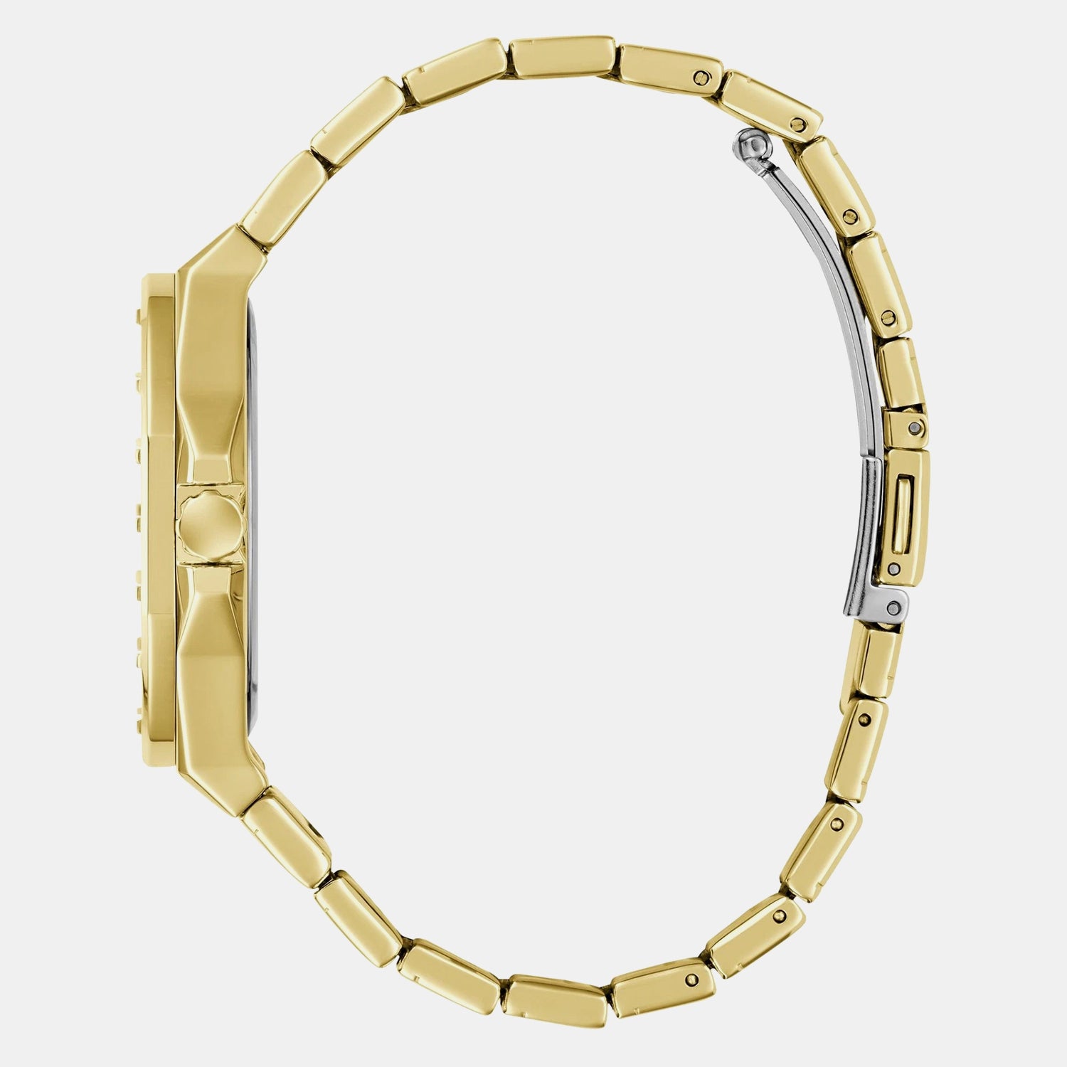 Women Quartz Gold Dial Analog Stainless Steel Watch GW1070G2