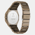 Men Quartz Bronze Dial Analog Stainless Steel Watch GW1070G3