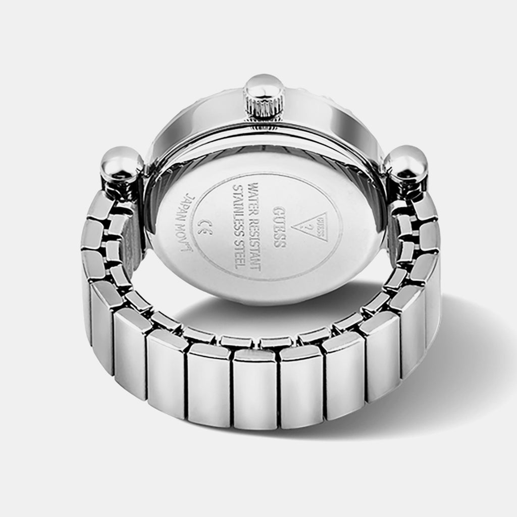 Women Quartz Silver Dial Analog Stainless Steel Watch GW1078L1
