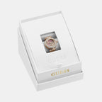 Women Quartz Rose Gold Dial Analog Stainless Steel Watch GW1078L4