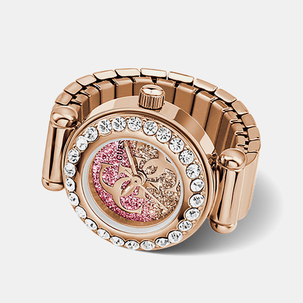 Women Quartz Rose Gold Dial Analog Stainless Steel Watch GW1078L4