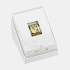 Women Quartz Champagne Dial Analog Stainless Steel Watch GW1079L2
