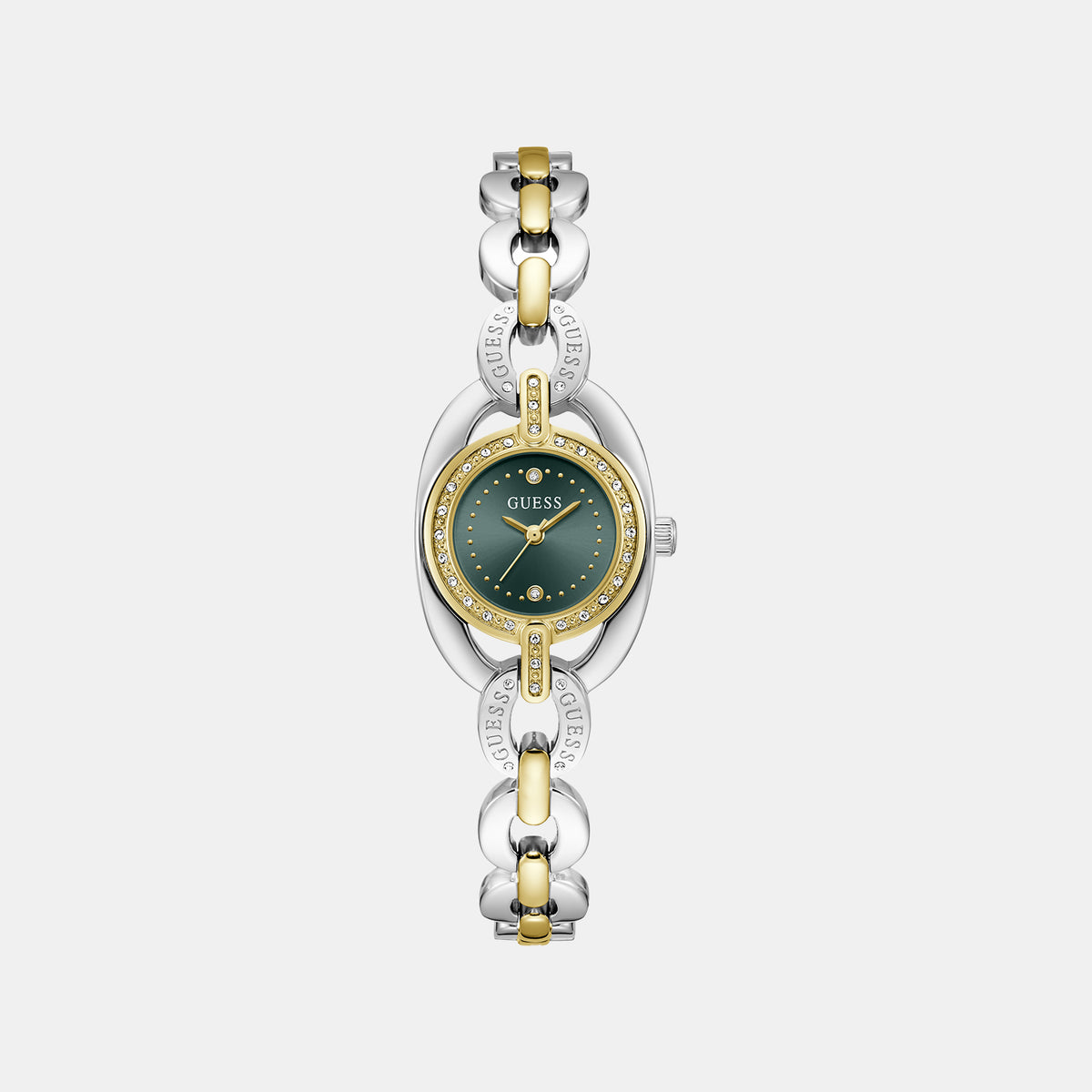 Blair Women Quartz Green Dial Analog Stainless Steel Watch GW1082L7