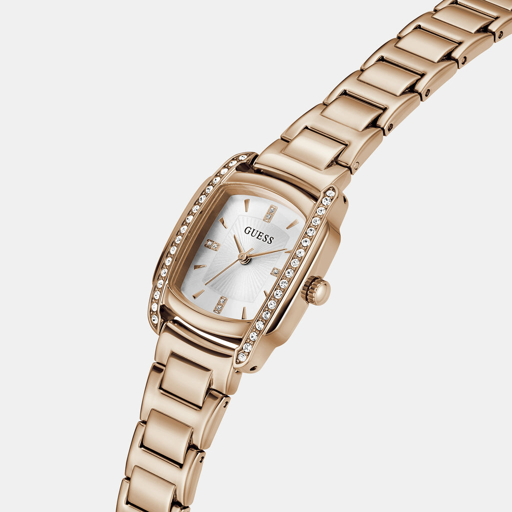 Etta Women Quartz White Dial Analog Stainless Steel Watch GW1096L4
