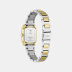Etta Women Quartz Green Dial Analog Stainless Steel Watch GW1096L7
